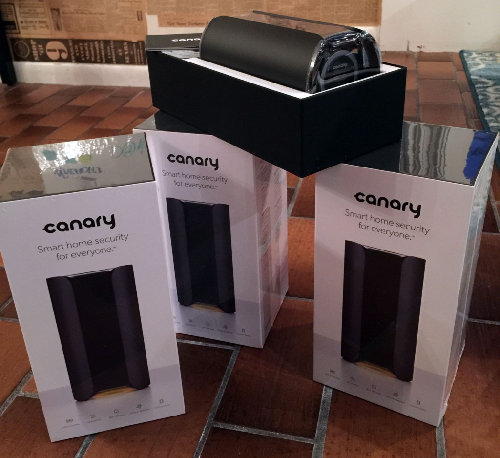 canary camera setup
