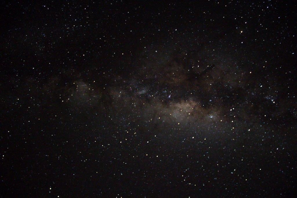 The Milky Way, visible from Light Village
